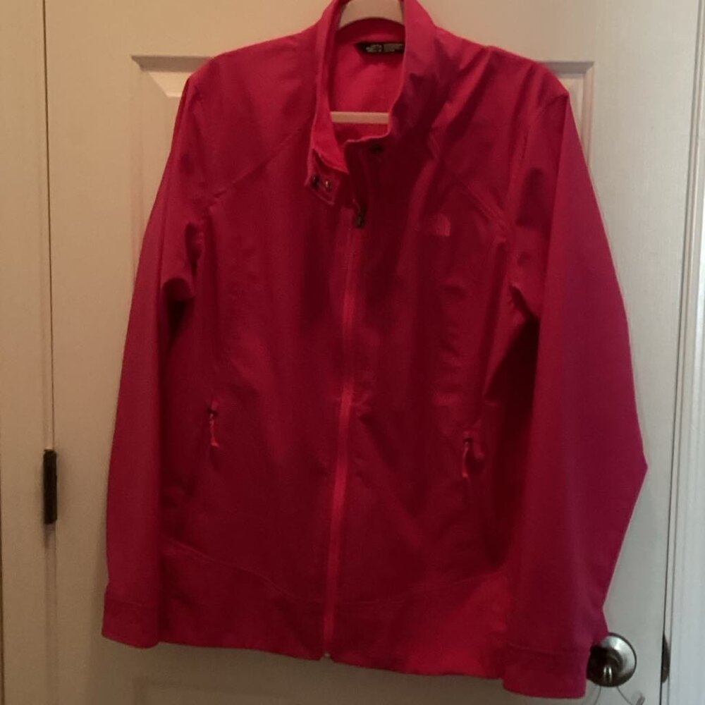 Woman's Pink The North Face Neoprene Jacket Size XXL